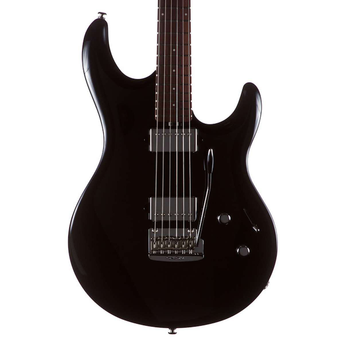 Music Man Steve Lukather Luke Iii 3 Hh Signature Trem Rw - Black - E-Gitarre in Str-Form - Variation 1