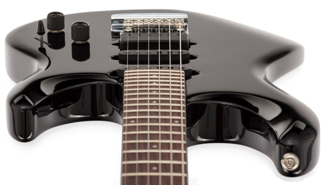 Music Man Steve Lukather Luke 3 Hss - Black - E-Gitarre in Str-Form - Variation 4