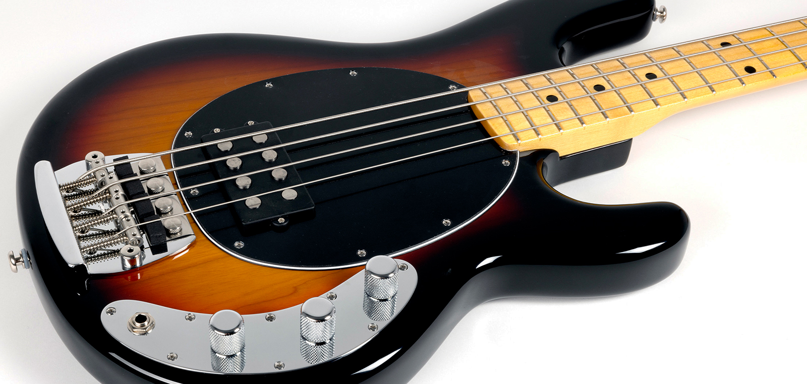 Music Man Stingray Retro 70s Usa Active Mn - Vintage Sunburst - Solidbody E-bass - Variation 2