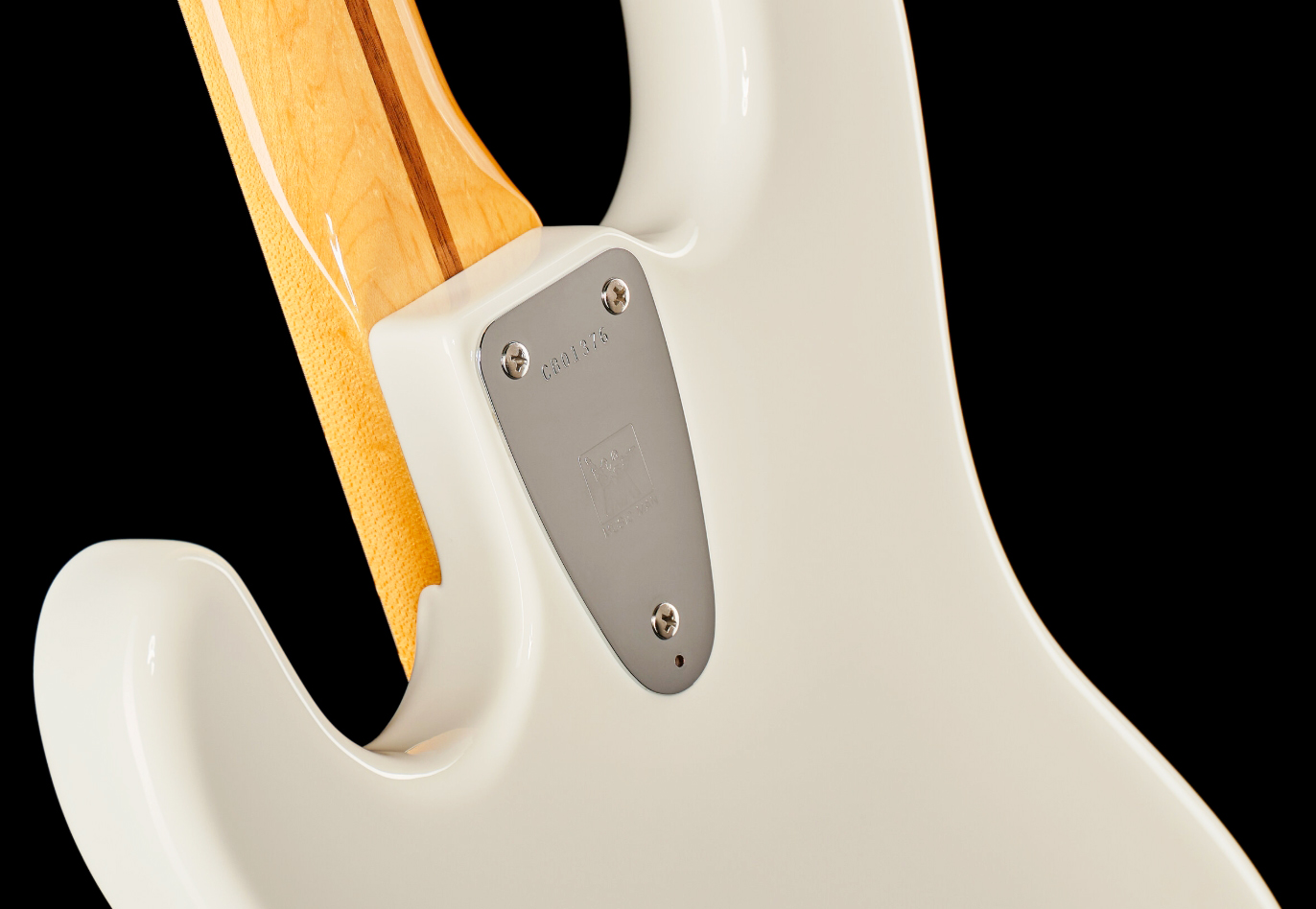 Music Man Stingray Retro 70s Usa Active Mn - White - Solidbody E-bass - Variation 3