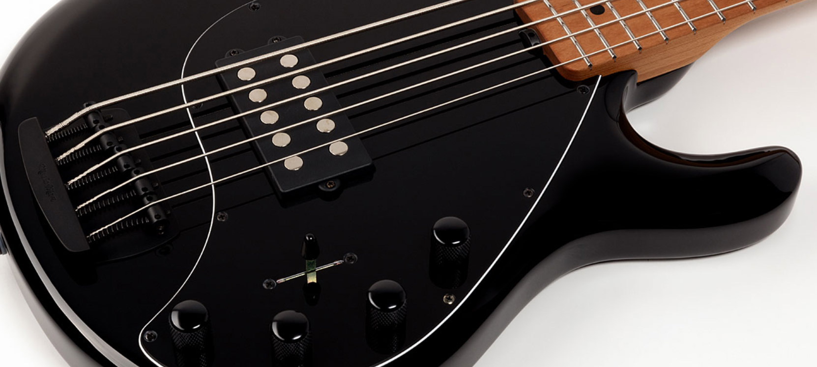 Music Man Stingray Special 5c 2h 2020 Active Mn - Black - Solidbody E-bass - Variation 2