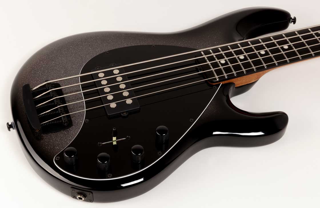 Music Man Stingray Special H 5c Active Eb  +housse - Smoked Chrome - Solidbody E-bass - Variation 2