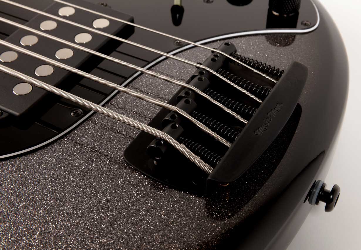 Music Man Stingray Special H 5c Active Eb  +housse - Smoked Chrome - Solidbody E-bass - Variation 4