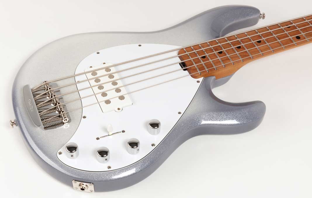 Music Man Stingray Special H 5c Active Mn +housse - Snowy Night - Solidbody E-bass - Variation 2