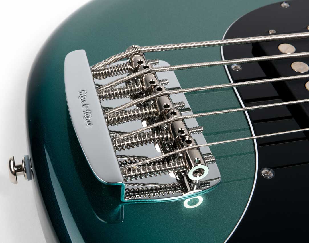 Music Man Stingray Special H 5c Active Mn +housse - Frost Green - Solidbody E-bass - Variation 4