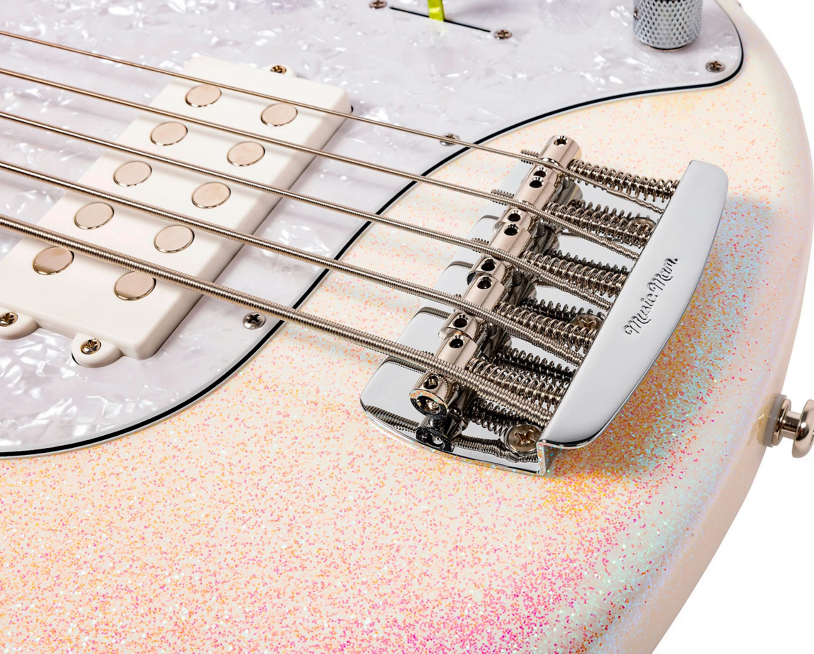 Music Man Stingray Special H 5c Active Mn +housse - Dazzler - Solidbody E-bass - Variation 4