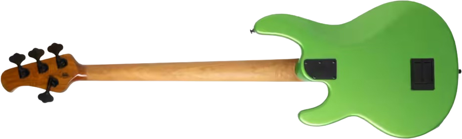 Music Man Stingray Special H Active Eb +etui - Kiwi Green - Solidbody E-bass - Variation 1