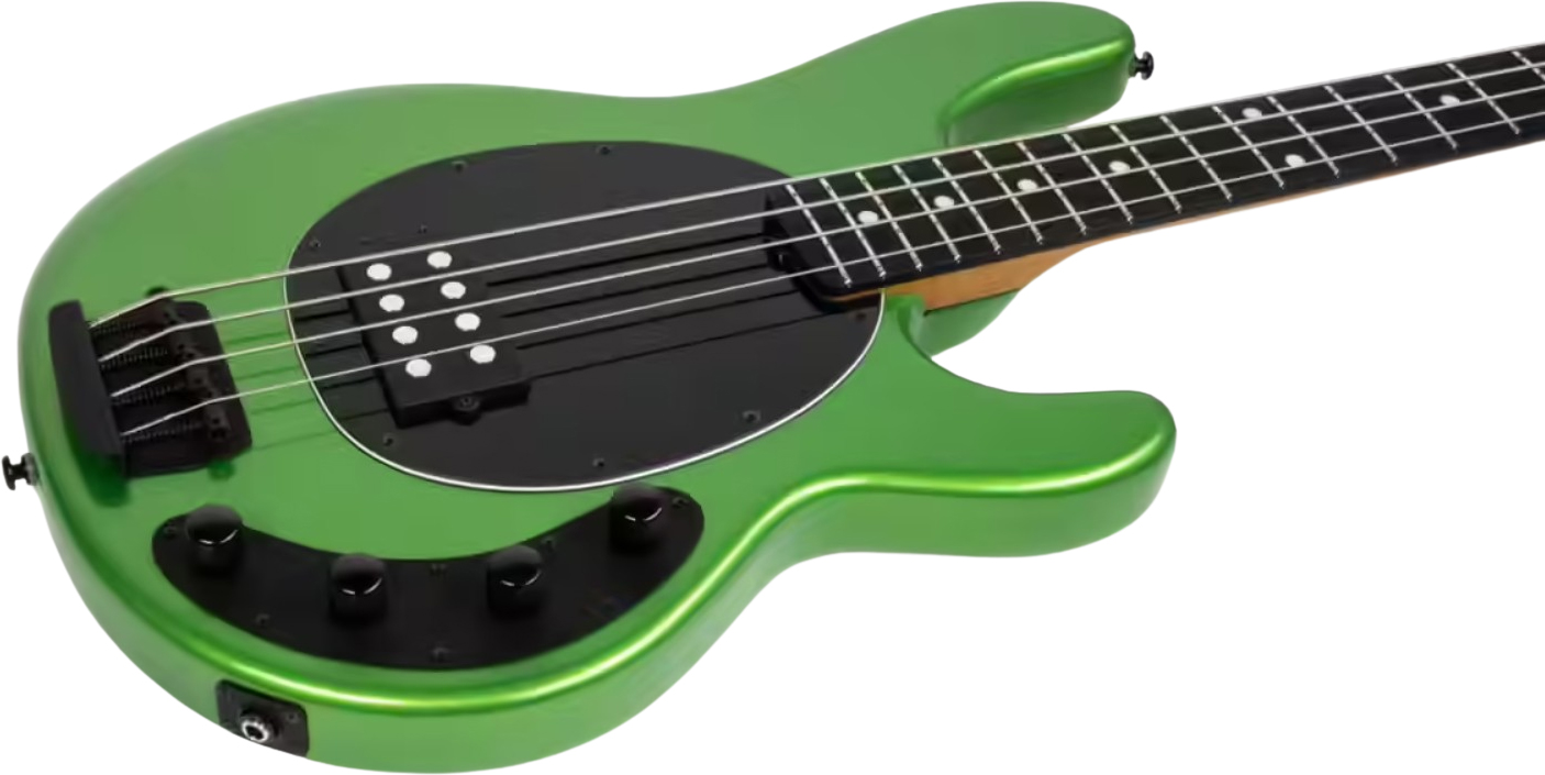 Music Man Stingray Special H Active Eb +etui - Kiwi Green - Solidbody E-bass - Variation 2
