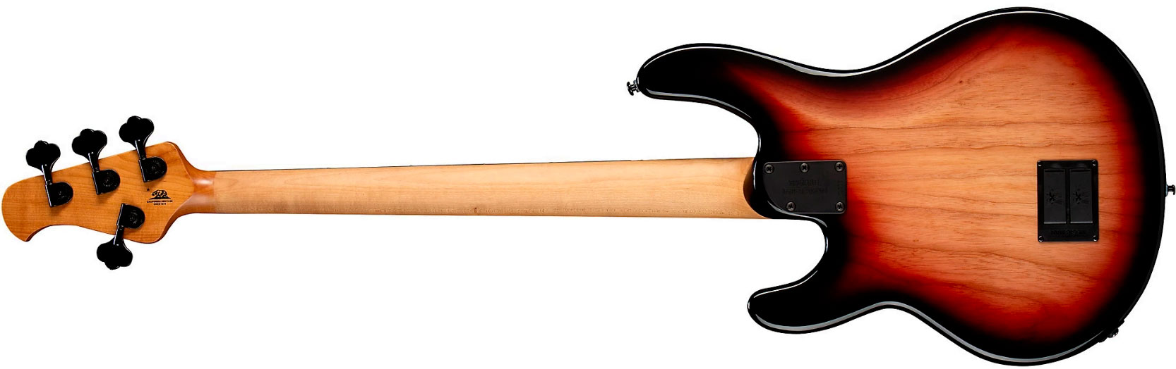 Music Man Stingray Special H Active Eb +housse - Faded Vintage Sunburst - Solidbody E-bass - Variation 1