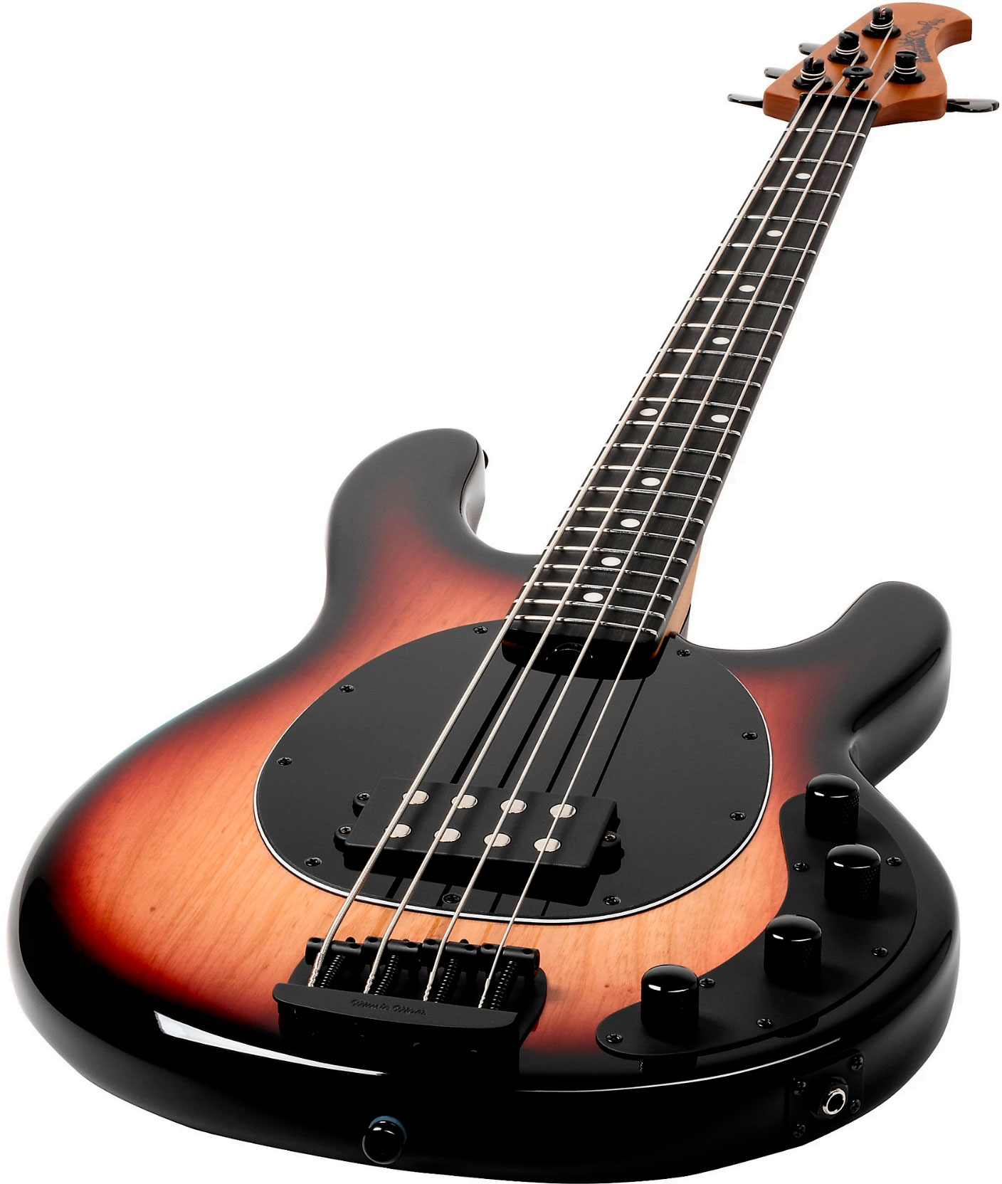 Music Man Stingray Special H Active Eb +housse - Faded Vintage Sunburst - Solidbody E-bass - Variation 2