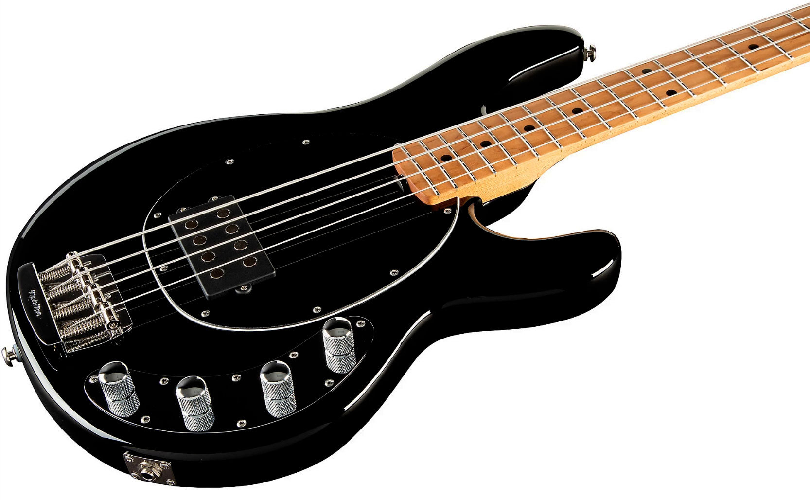 Music Man Stingray Special H Active Mn +housse - Black - Solidbody E-bass - Variation 3