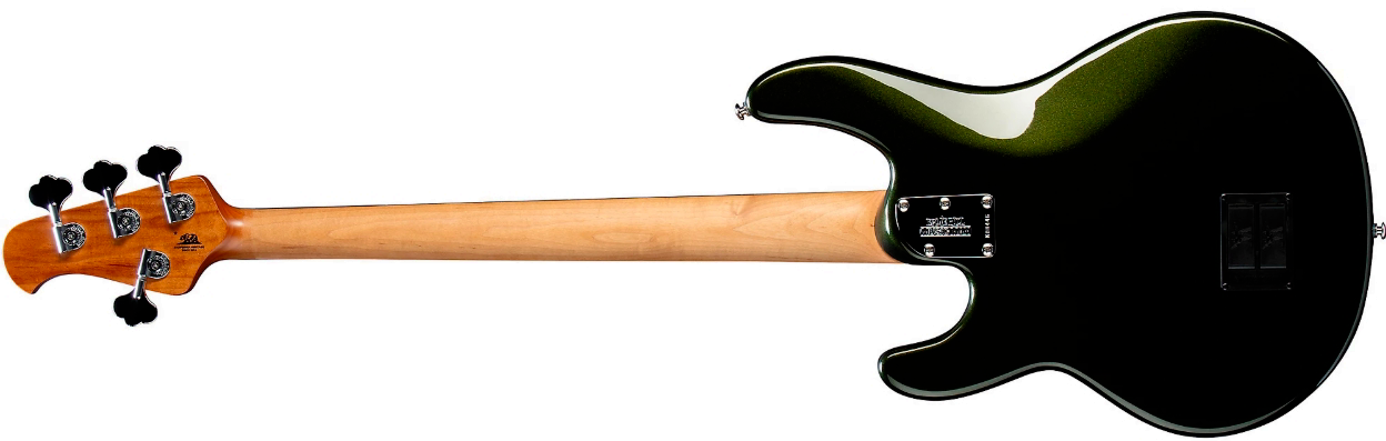Music Man Stingray Special H Active Rw +housse - Fallout Green - Solidbody E-bass - Variation 1