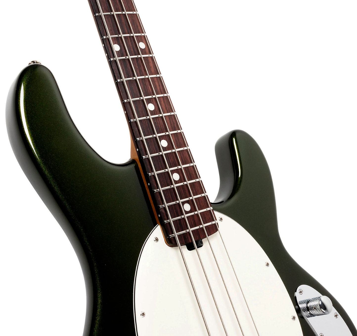 Music Man Stingray Special H Active Rw +housse - Fallout Green - Solidbody E-bass - Variation 3