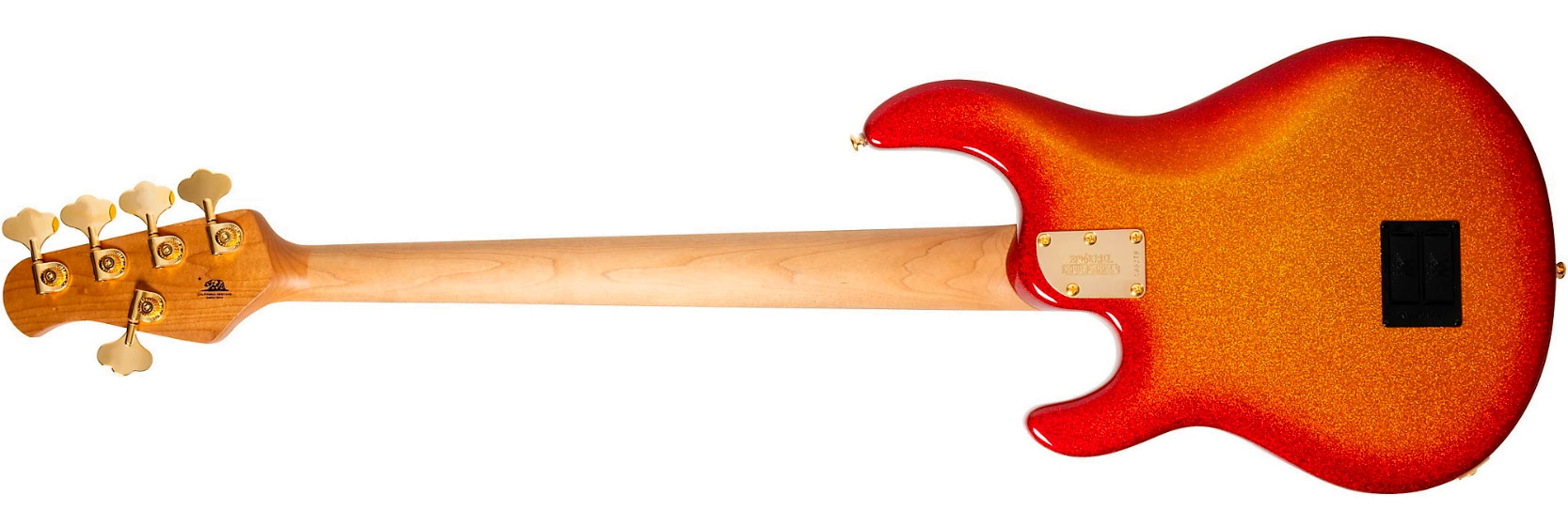 Music Man Stingray Special Hh 5c Active Eb +housse - Cherry Punch - Solidbody E-bass - Variation 1