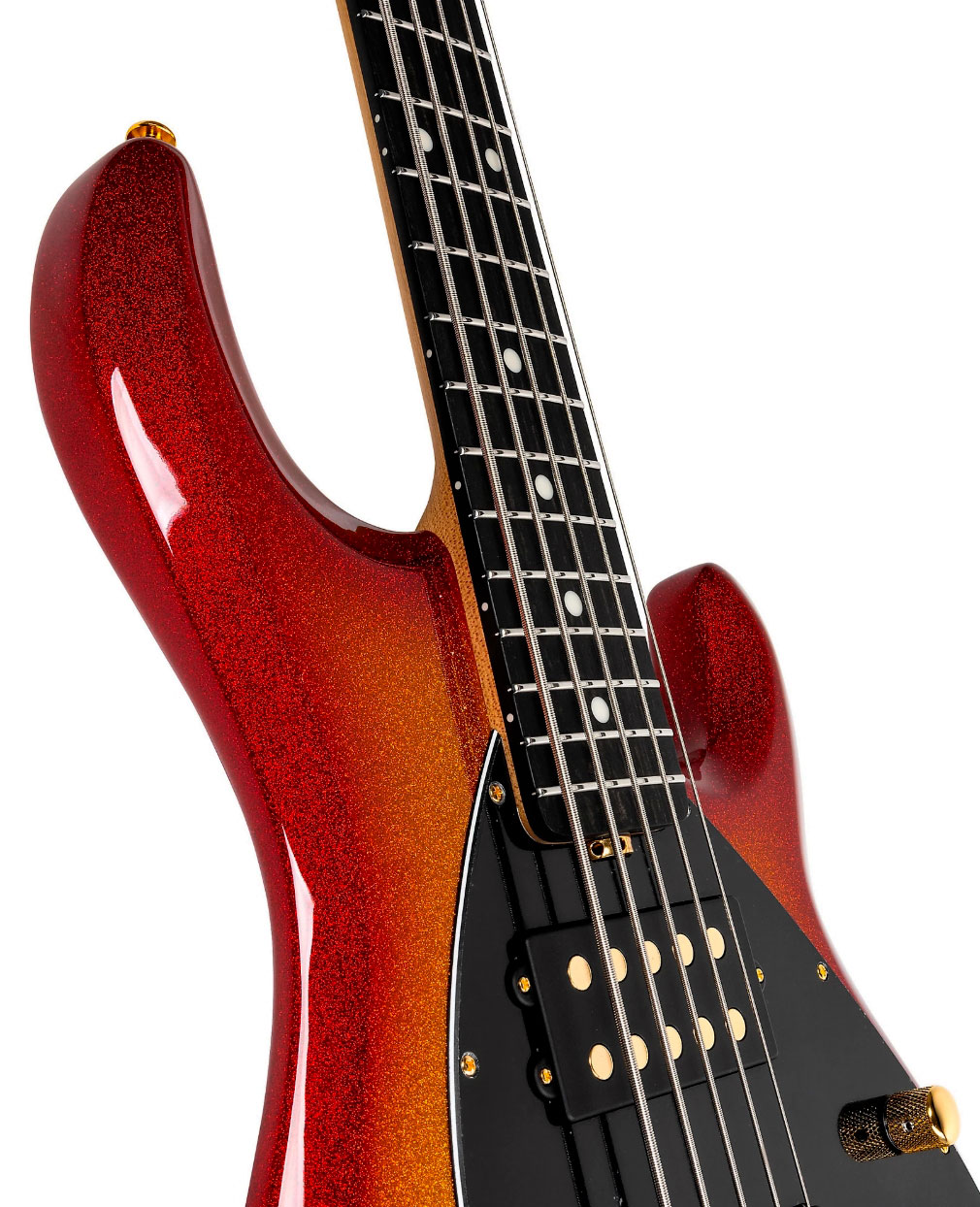 Music Man Stingray Special Hh 5c Active Eb +housse - Cherry Punch - Solidbody E-bass - Variation 3
