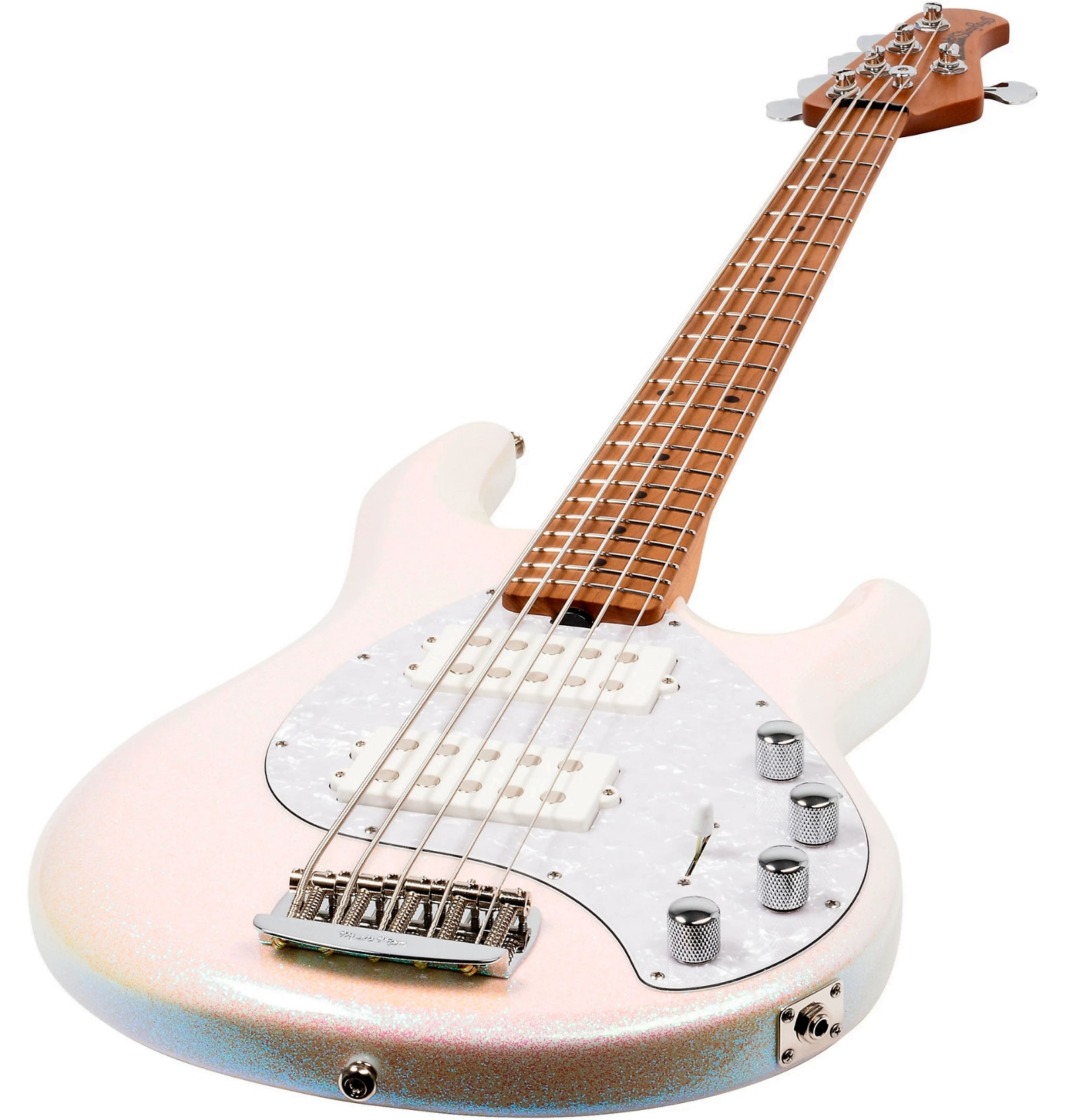 Music Man Stingray Special Hh 5c Active Mn +housse - Dazzler - Solidbody E-bass - Variation 2