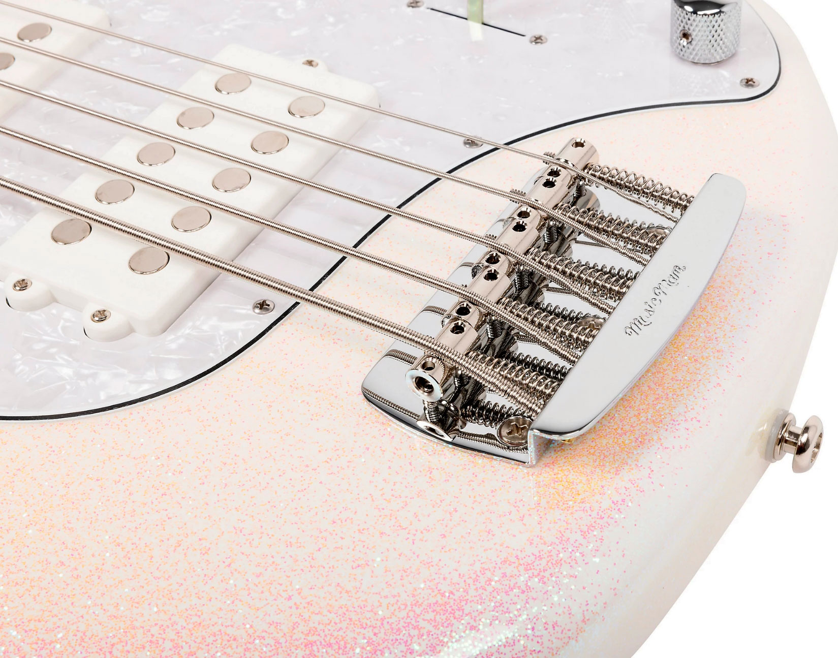 Music Man Stingray Special Hh 5c Active Mn +housse - Dazzler - Solidbody E-bass - Variation 4