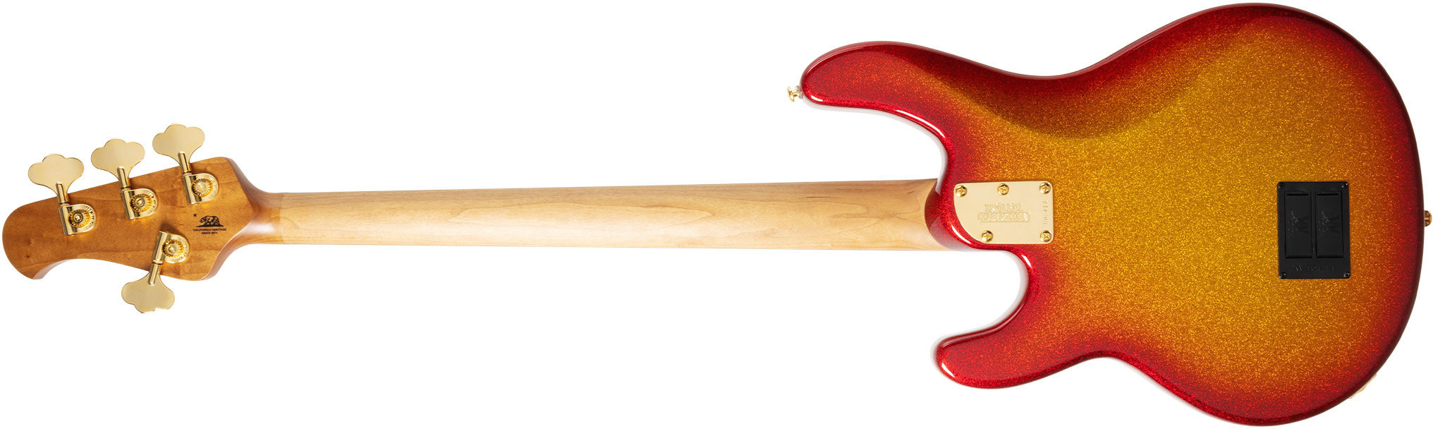 Music Man Stingray Special Hh Active Eb +housse - Cherry Punch - Solidbody E-bass - Variation 1