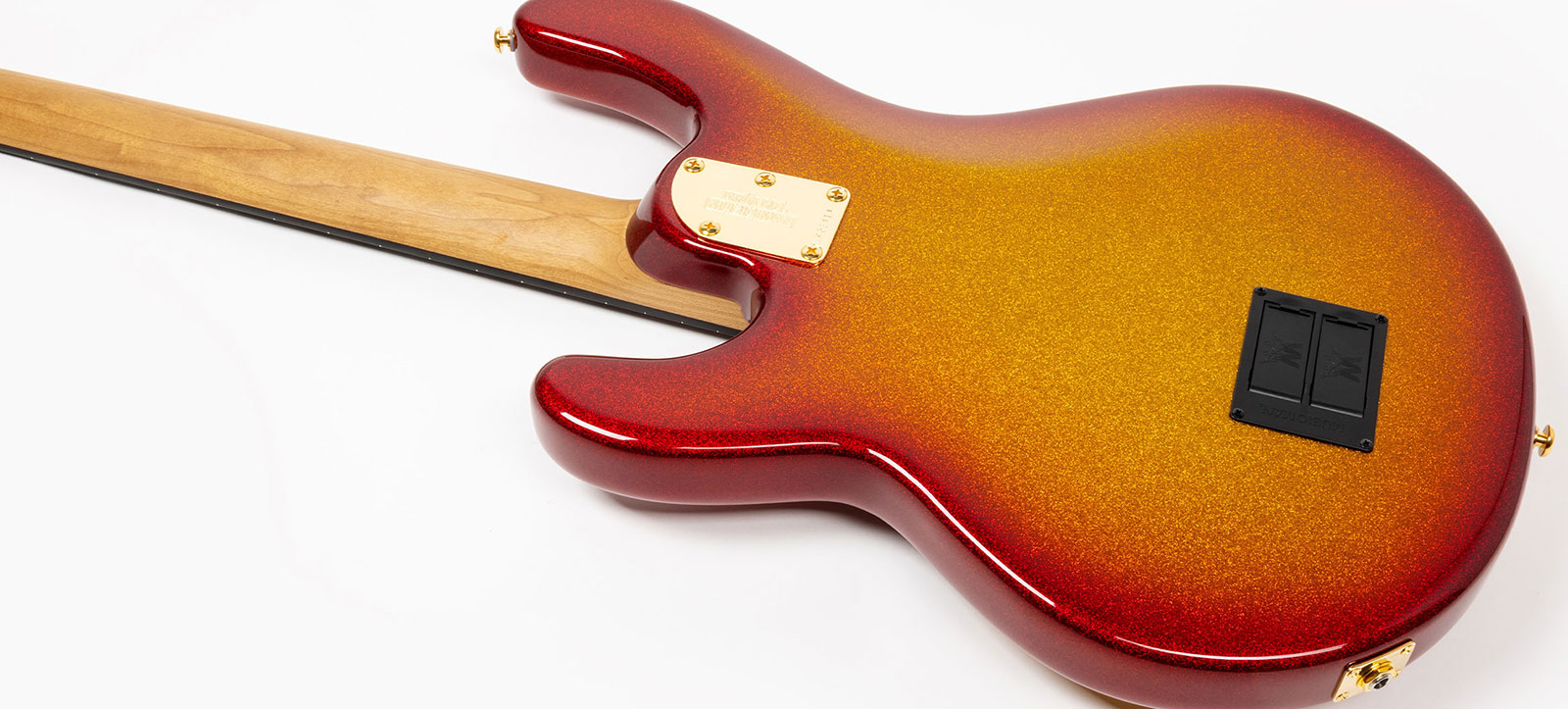 Music Man Stingray Special Hh Active Eb +housse - Cherry Punch - Solidbody E-bass - Variation 4