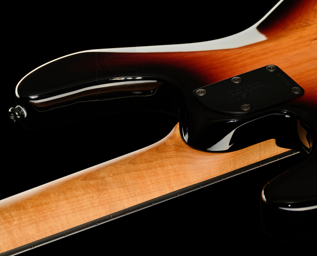 Music Man Stingray Special Hh Active Eb +housse - Faded Vintage Sunburst - Solidbody E-bass - Variation 4