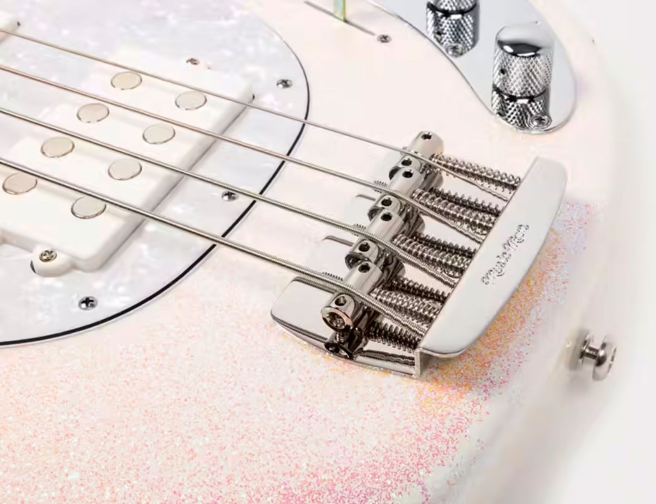 Music Man Stingray Special Hh Active Mn +housse - Dazzler - Solidbody E-bass - Variation 3