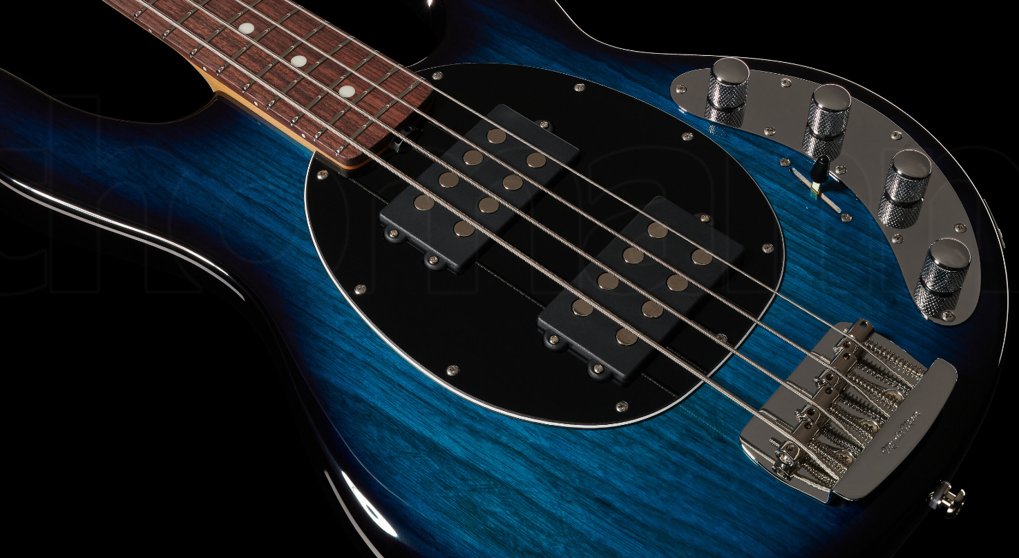 Music Man Stingray Special Hh Active Rw +etui - Pacific Blue Burst - Solidbody E-bass - Variation 3