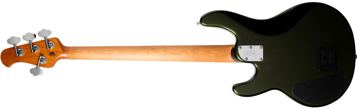 Music Man Stingray Special Hh Active Rw +housse - Fallout Green - Solidbody E-bass - Variation 1