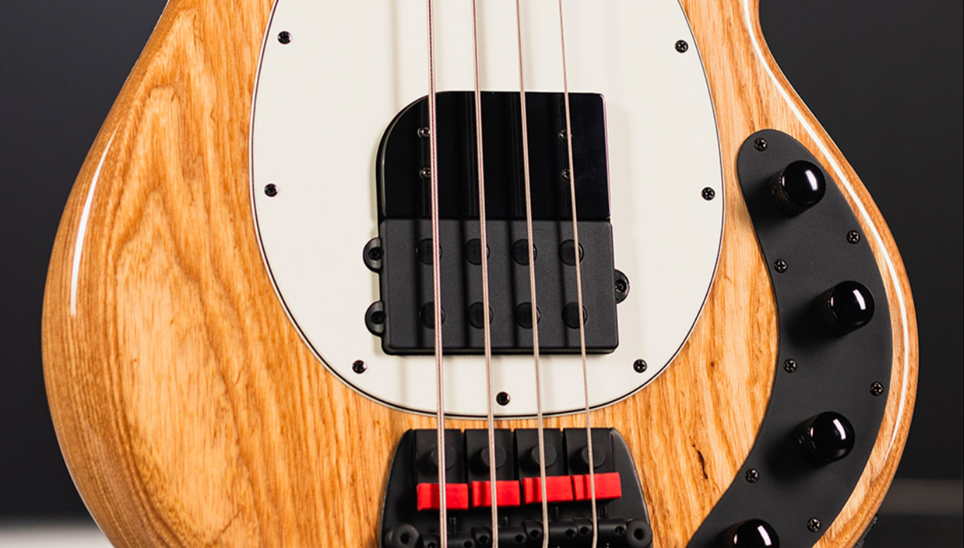 Music Man Tim Commerford Stingray Bass Active Signature Eb - Natural Gloss - Solidbody E-bass - Variation 1