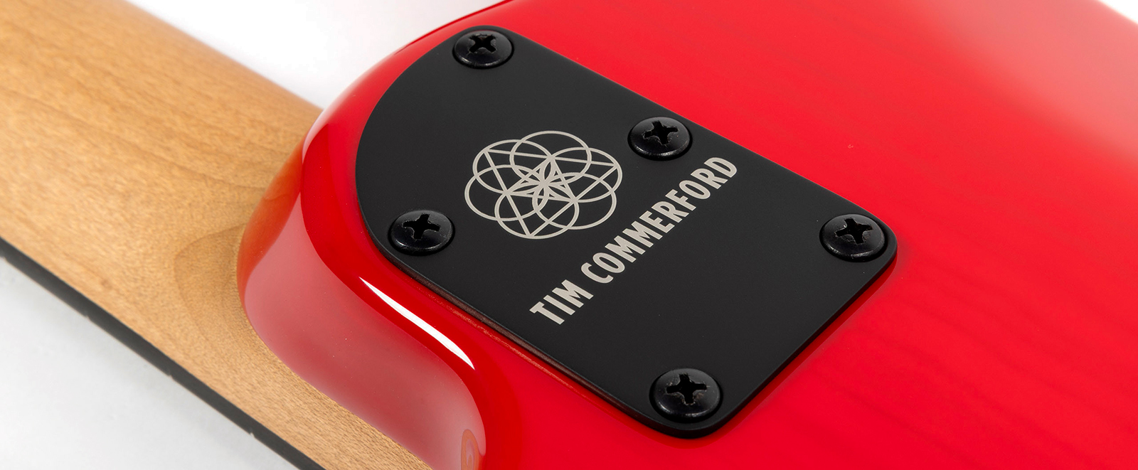 Music Man Tim Commerford Stingray Bass Active Signature Eb - Caliper Red - Solidbody E-bass - Variation 6