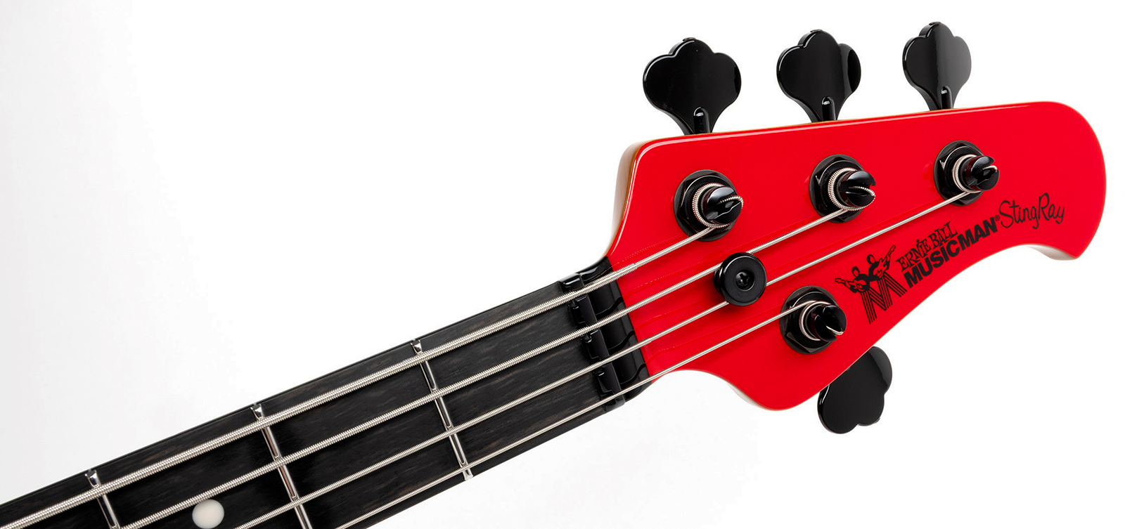 Music Man Tim Commerford Stingray Bass Active Signature Eb - Caliper Red - Solidbody E-bass - Variation 7