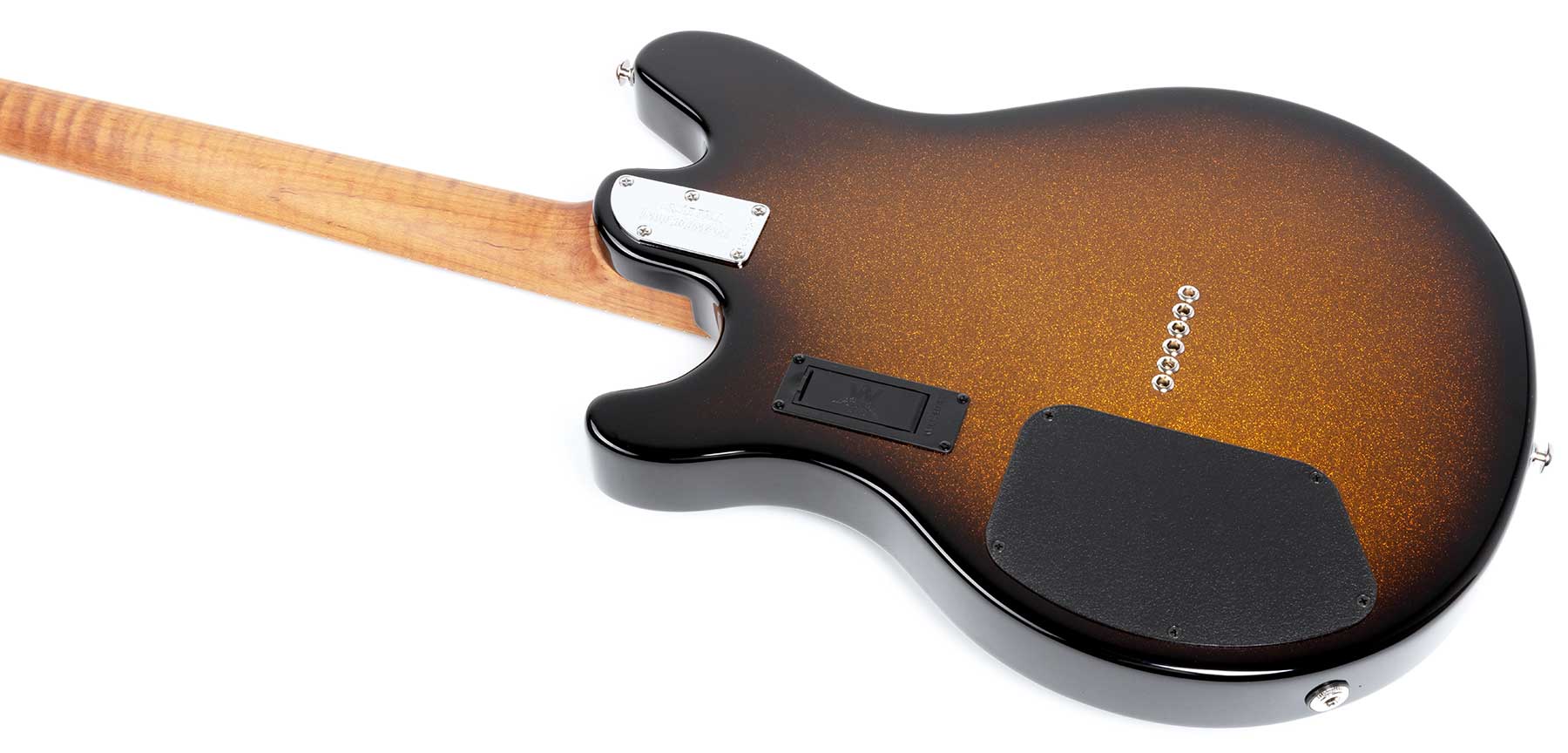 Music Man Valentine Signature 2h Ht Mn +housse - Tobacco Sparkle - Signature-E-Gitarre - Variation 4