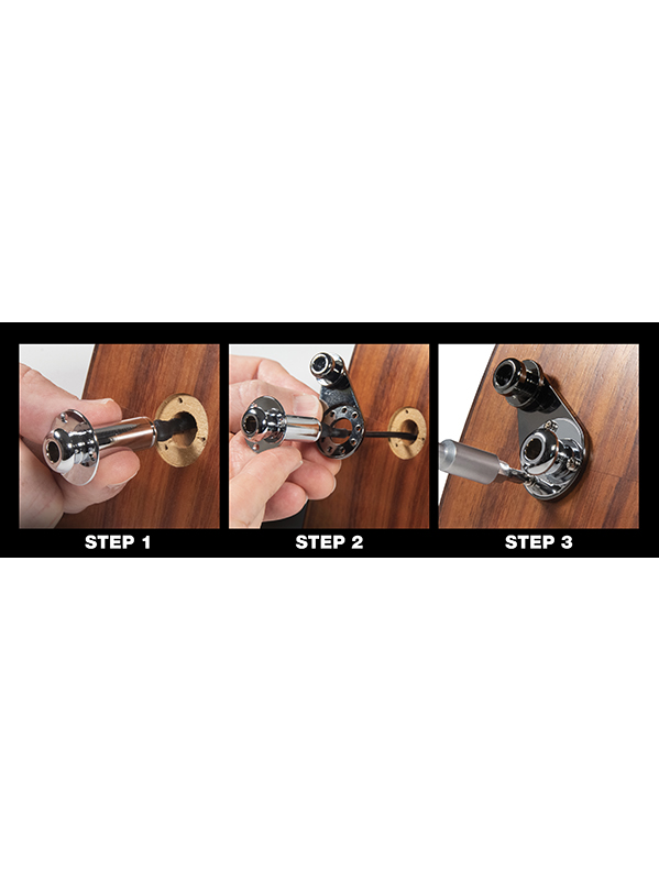 Music Nomad Acousti-lok Strap Lock Pour Sortie Jack Sur 3 Vis - Gurthalteknöpfe - Variation 1