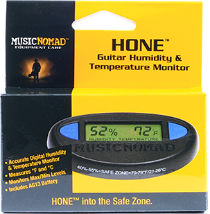 Music Nomad Hone - HygromÈtre Pour Guitare (moniteur D'humiditÉ Et TempÉrature) - Gitarrebefeuchter - Main picture