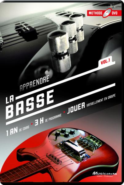 Buch & partitur für bass Musicatem DVD apprendre la basse électrique volume 1
