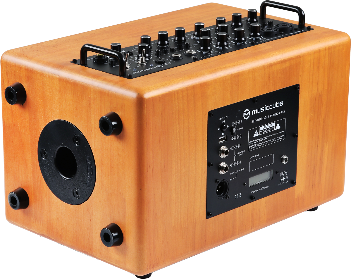 Musiccube M90 Pro Oak Wood - Mobile PA-Systeme - Variation 2