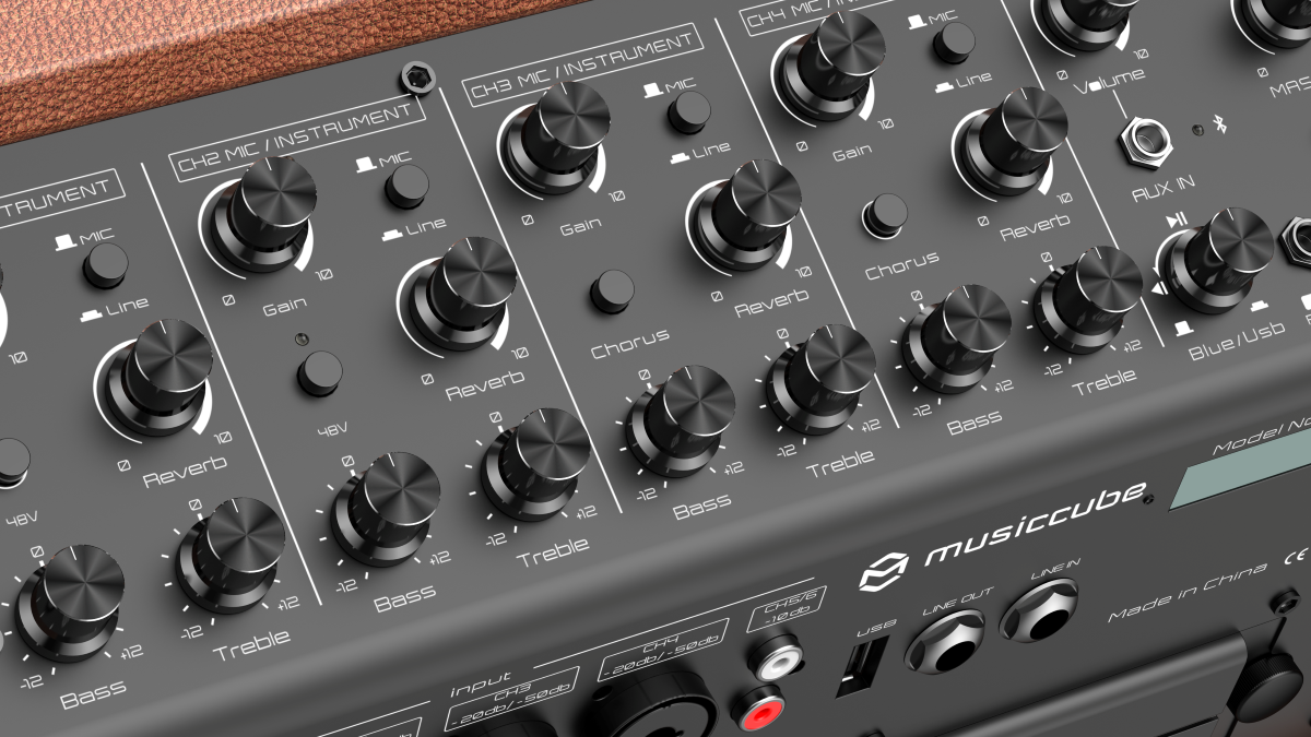 Musiccube T3 Ii Brown - Mobile PA-Systeme - Variation 3