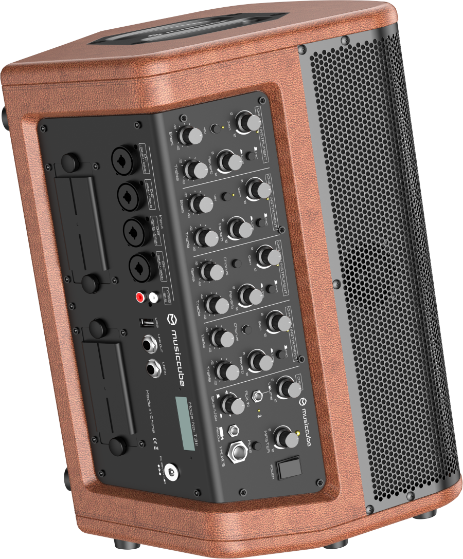 Musiccube T3 Ii Brown - Mobile PA-Systeme - Variation 4