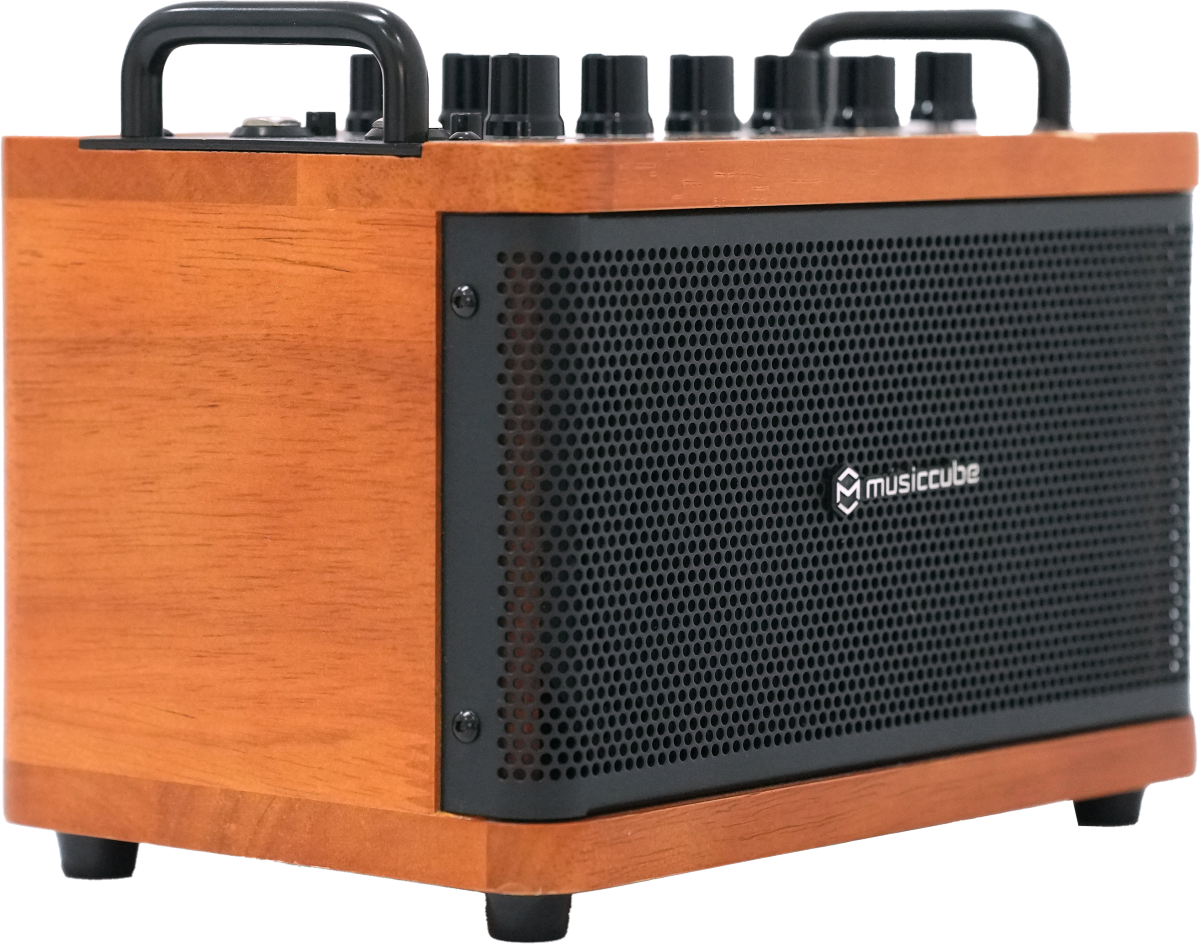 Musiccube Tiny Box D2 Dark Oak Wood - Mobile PA-Systeme - Variation 3