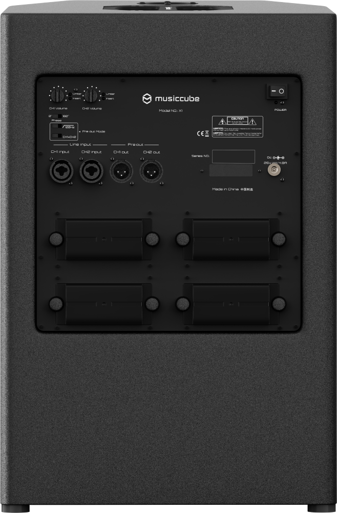 Musiccube X1 Subwoofer - Mobile PA-Systeme - Variation 2