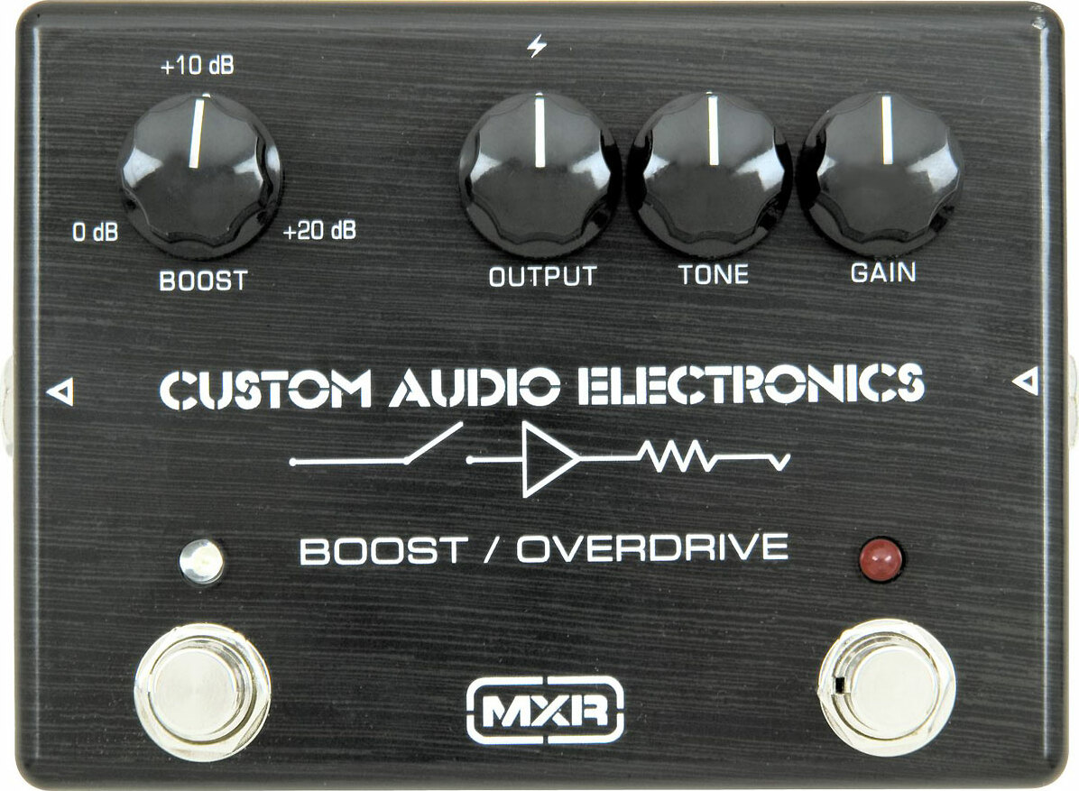 Mxr Mc402 Cae Custom Audio Electronics Boost Overdrive - Volume/Booster/Expression Effektpedal - Main picture