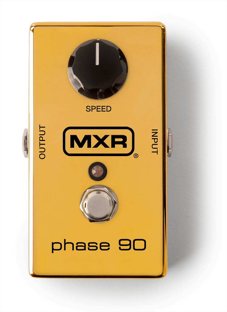 Mxr Phase 90 Gold 50th Anniversary - Modulation/Chorus/Flanger/Phaser & Tremolo Effektpedal - Main picture