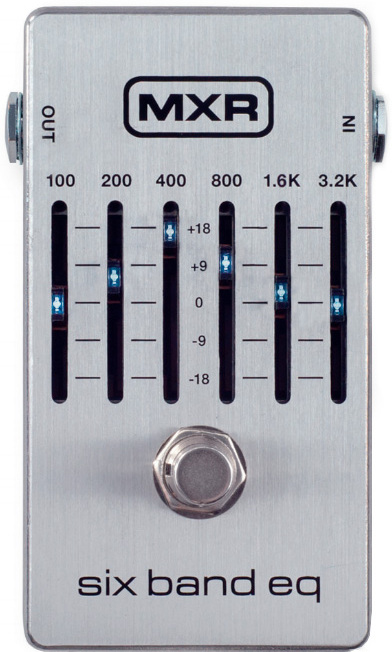 Mxr Six Band Eq M109s - Equalizer & Enhancer Effektpedal - Main picture