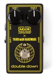 Volume/booster/expression effektpedal Mxr Third Man Hardware Double Down