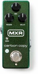 Reverb/delay/echo effektpedal Mxr M299 Carbon Copy Mini