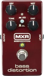 Overdrive/distortion/fuzz effektpedal Mxr M85 Bass Distortion