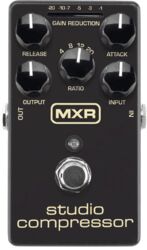 Kompressor/sustain/noise gate effektpedal Mxr M76 Studio Compressor