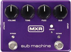 Overdrive/distortion/fuzz effektpedal Mxr M225 Sub Machine Fuzz