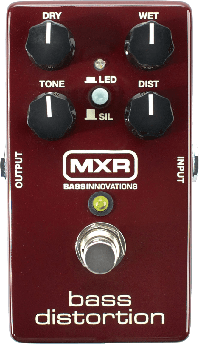 Overdrive/distortion/fuzz effektpedal Mxr M85 Bass Distortion
