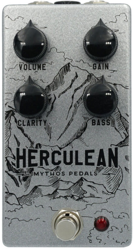 Mythos Pedals Herculean V2 Overdrive - Overdrive/Distortion/Fuzz Effektpedal - Main picture