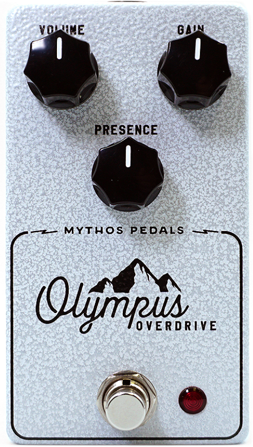 Mythos Pedals Olympus Overdrive - Overdrive/Distortion/Fuzz Effektpedal - Main picture